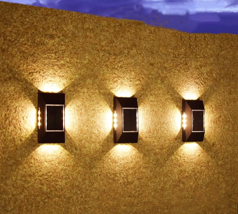 Vattentät Solcellsdriven Trapplampa för Utomhusbruk – Elegant Design och LED-Belysning 0