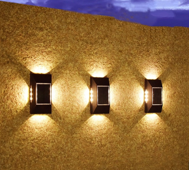 Vattentät Solcellsdriven Trapplampa för Utomhusbruk – Elegant Design och LED-Belysning 0