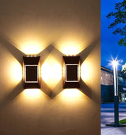 Vattentät Solcellsdriven Trapplampa för Utomhusbruk – Elegant Design och LED-Belysning 7