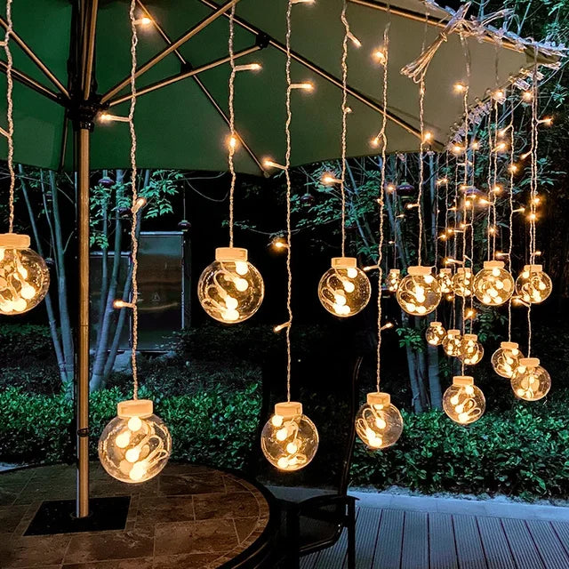 Vattentäta LED Fairy String Lights för Utomhusbruk – 3,5m Längd 1