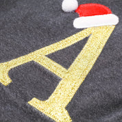 VelvetMonogram | Personlig sammetsjulstrumpa för juldekorationer 2