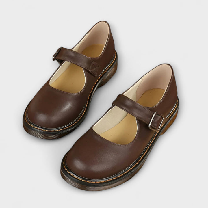 Vintage-Inspired Mary Jane Orthopedic Shoes for Women - Comfortable All-Day Wear 0