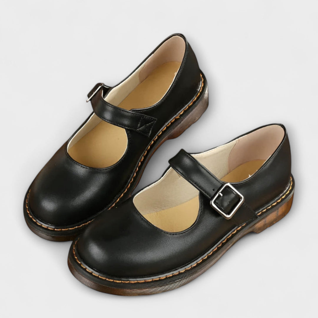 Vintage-Inspired Mary Jane Orthopedic Shoes for Women - Comfortable All-Day Wear 1