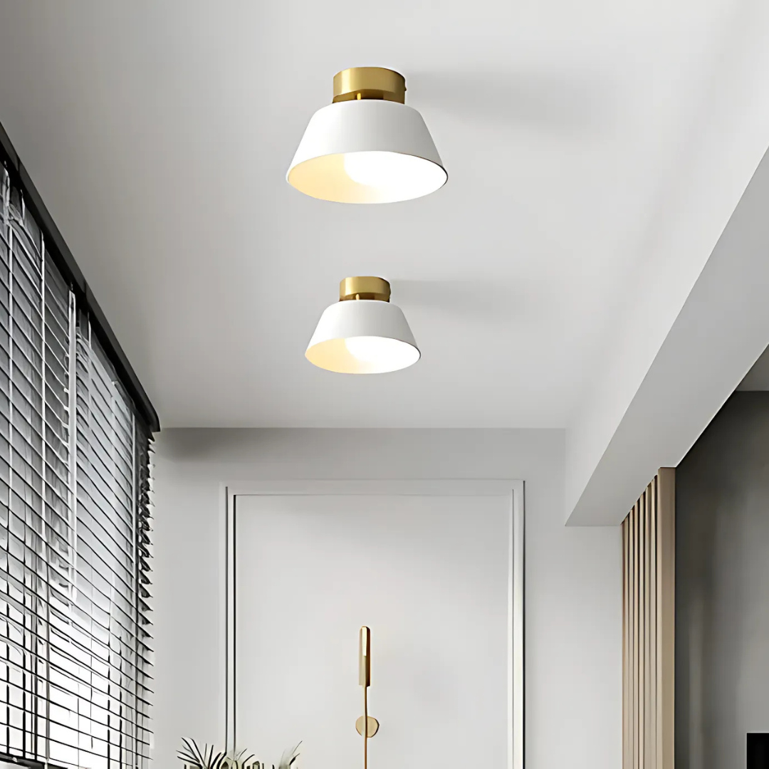 Vintage - Retro LED-taklampa | Taklampa för vardagsrum 1