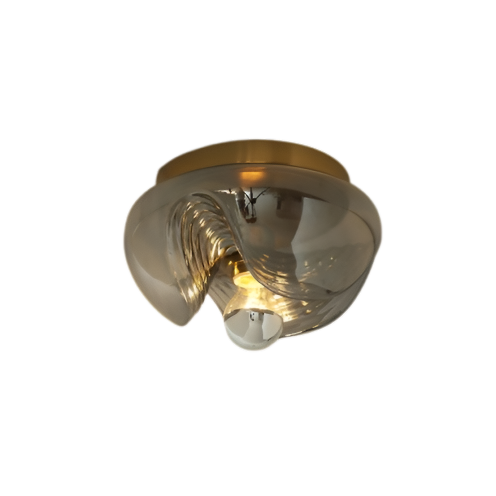 Vireon - Fransk vintage medeltida Bauhaus taklampa 11