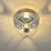 Vireon - Fransk vintage medeltida Bauhaus taklampa 7