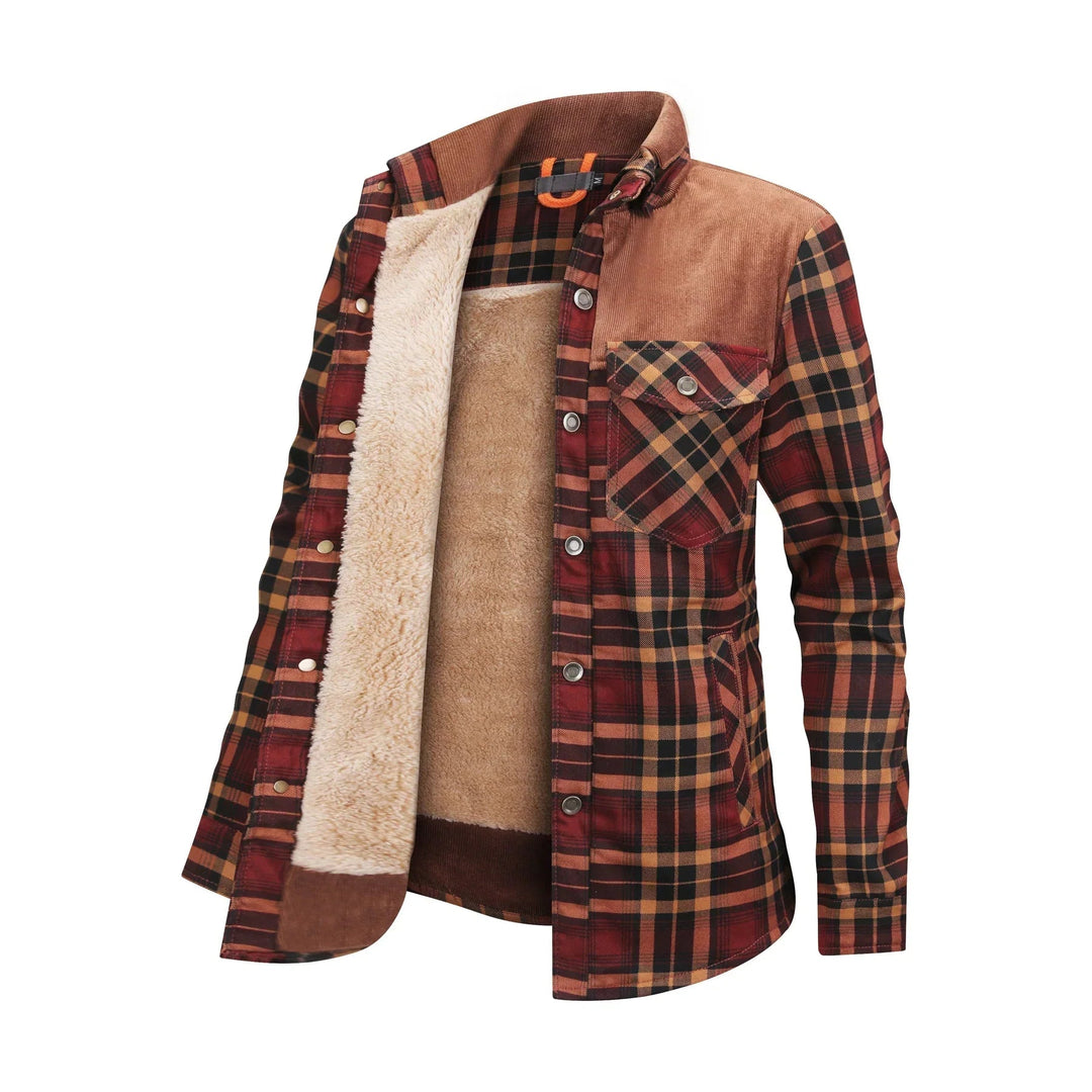 Warm Women's Flannel Jacket for Outdoor Adventures and Winter Wear 10