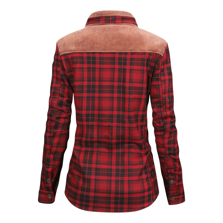 Warm Women's Flannel Jacket for Outdoor Adventures and Winter Wear 5