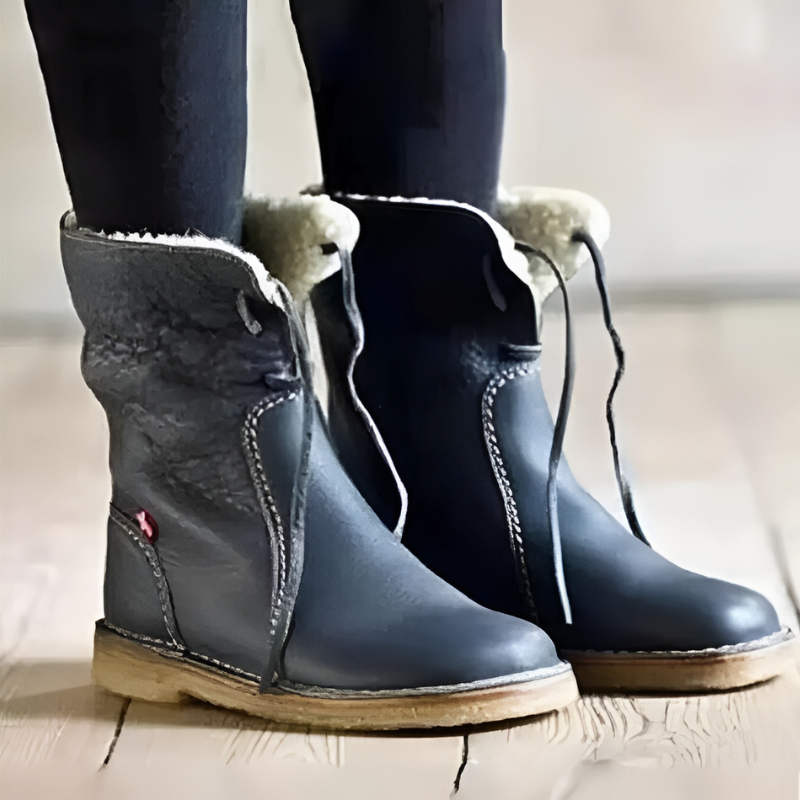 Waterproof Orthopedic Snow Boots Women with Arch Support and Fur Lining for Winter Comfort 1