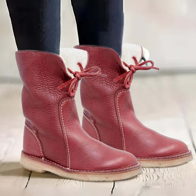 Waterproof Orthopedic Snow Boots Women with Arch Support and Fur Lining for Winter Comfort 10