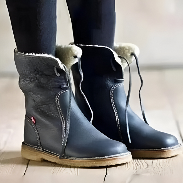 Waterproof Orthopedic Snow Boots Women with Arch Support and Fur Lining for Winter Comfort 2