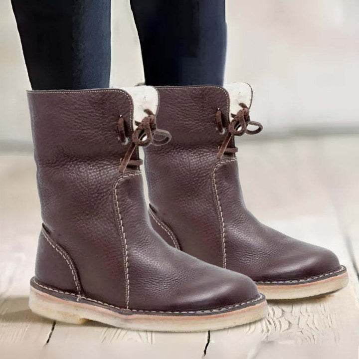 Waterproof Orthopedic Snow Boots Women with Arch Support and Fur Lining for Winter Comfort 6