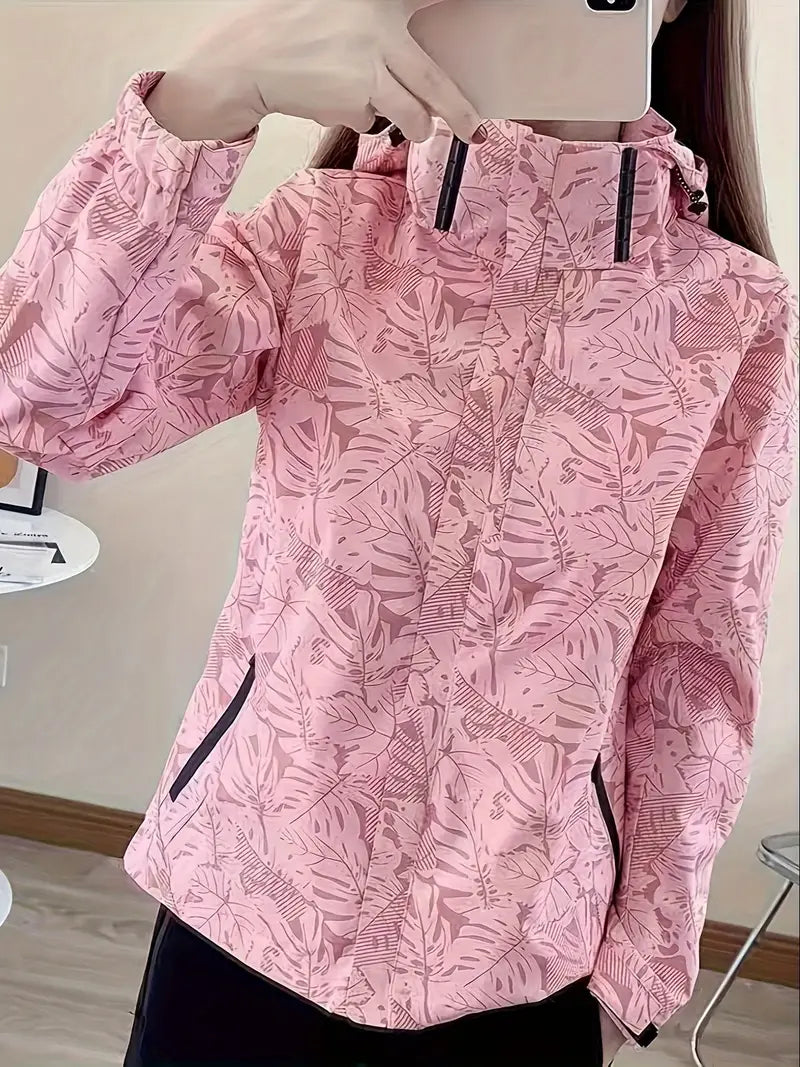 Waterproof Outdoor Hiking Jacket for Women - Stylish, Functional, Weatherproof Protection 2