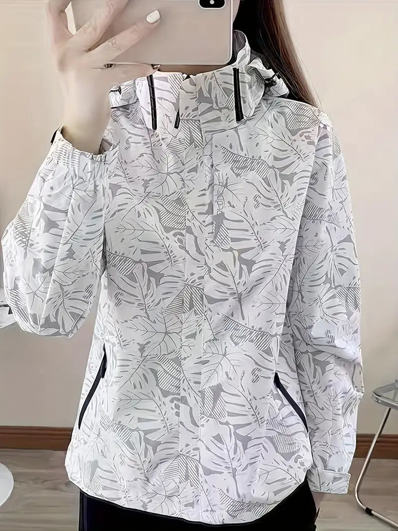 Waterproof Outdoor Hiking Jacket for Women - Stylish, Functional, Weatherproof Protection 6