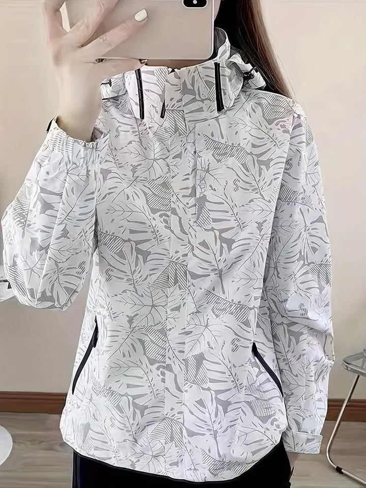 Waterproof Outdoor Hiking Jacket for Women - Stylish, Functional, Weatherproof Protection 6