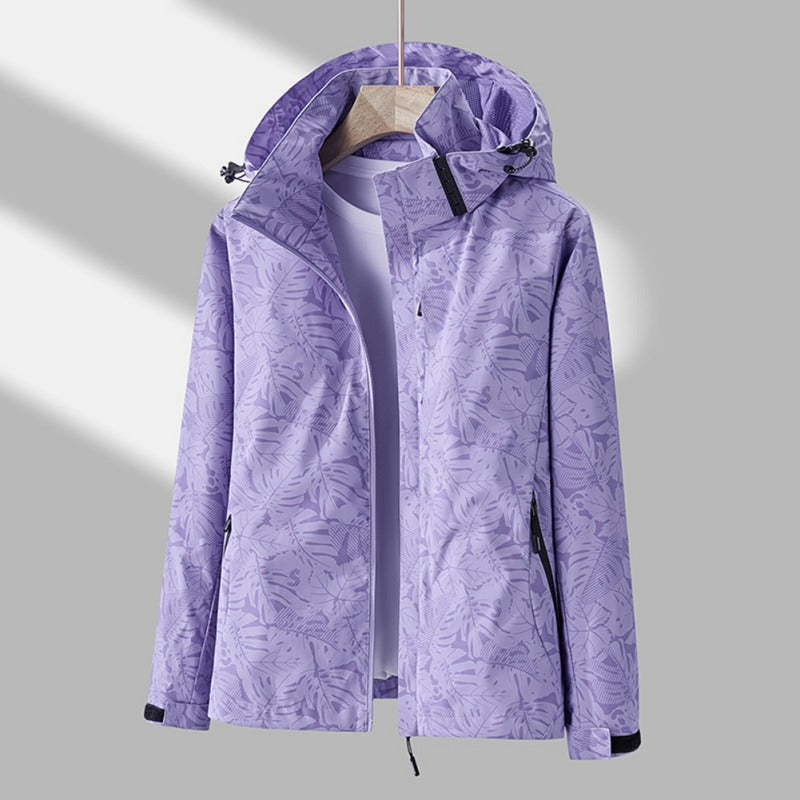 Waterproof Outdoor Hiking Jacket for Women - Stylish, Functional, Weatherproof Protection 9