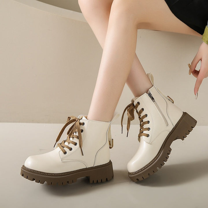 Orthopedic Platform Boots for Women with Arch Support