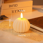 WinterShine – Elegant LED-ljus i frostad glas-snöbollsdesign 2