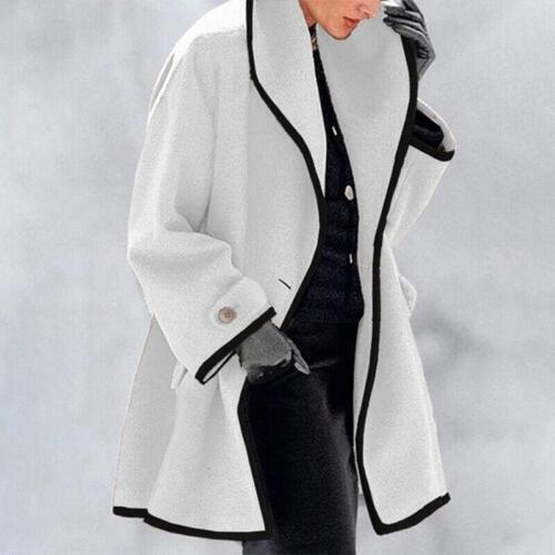 Winter Coats Women - Elegant Women's Coat with Modern Cut for Autumn and Winter, Stylish and Warm Outerwear 5