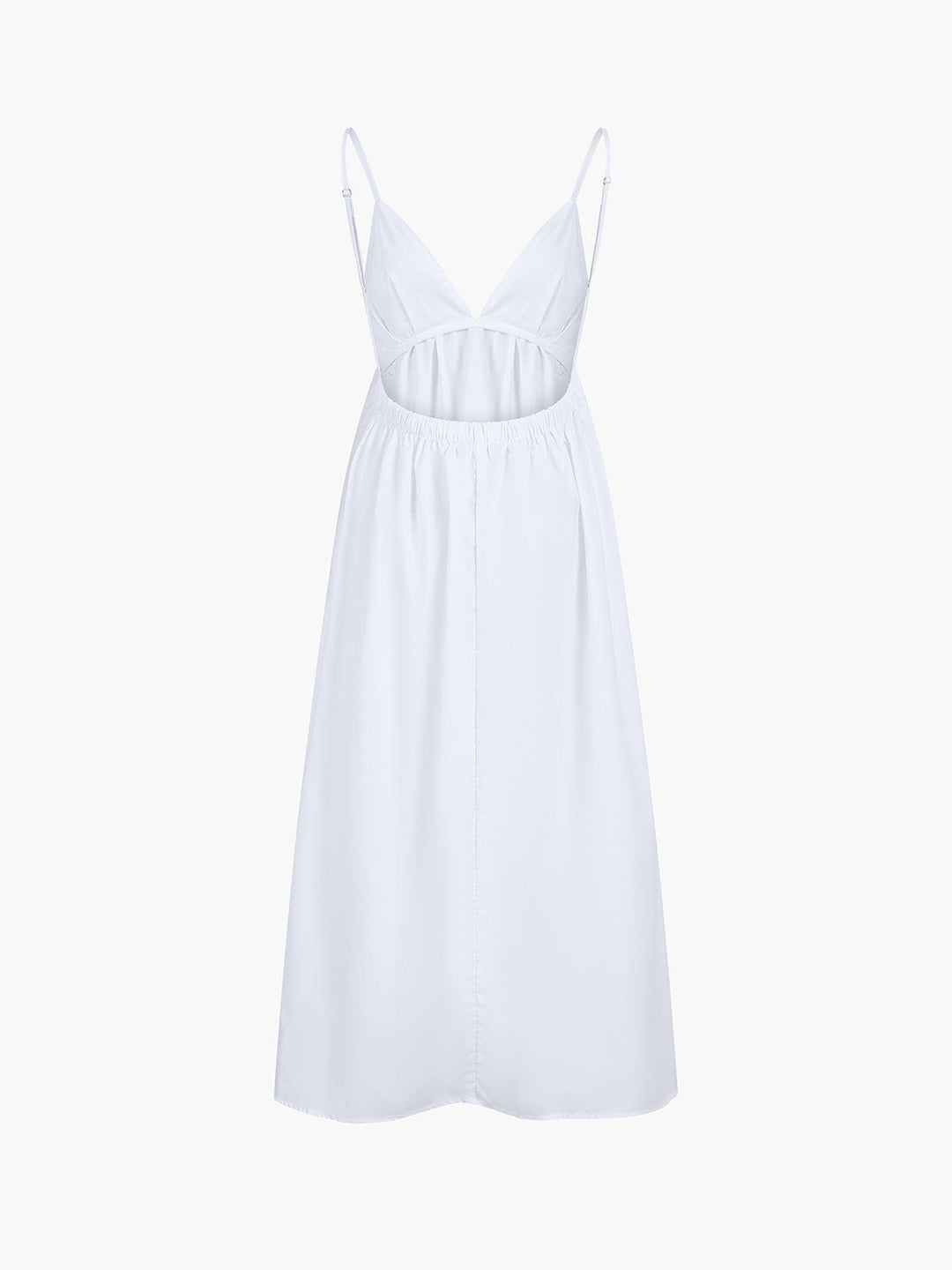 Women's Backless Maxi Dress - Lightweight Summer A-Line Sundress for Effortless Elegance 5