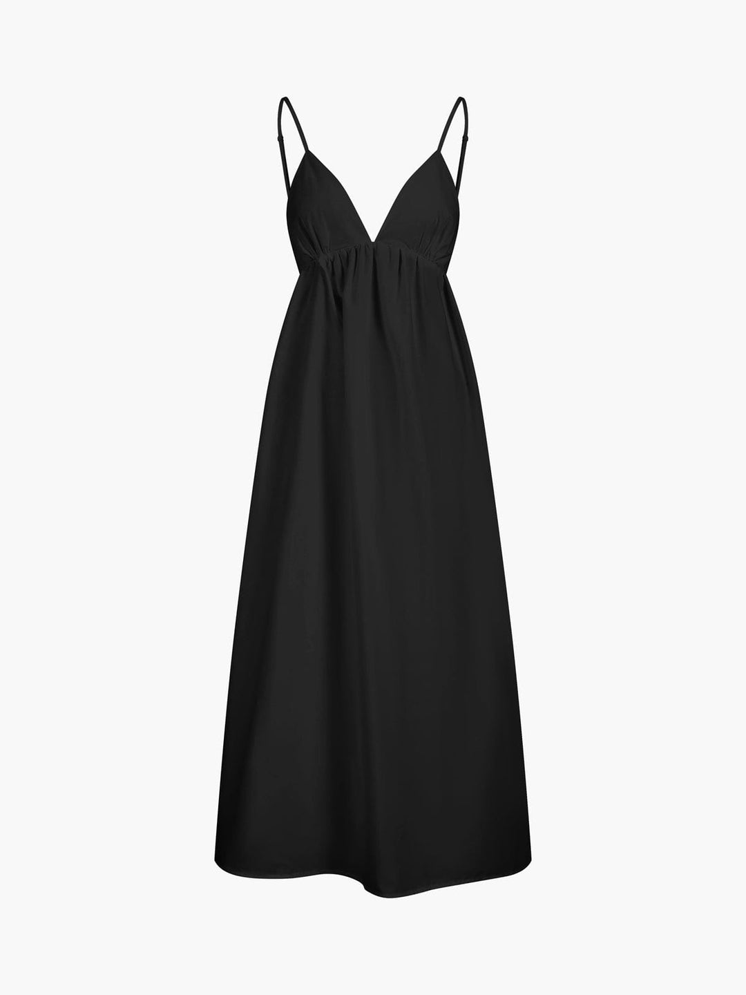 Women's Backless Maxi Dress - Lightweight Summer A-Line Sundress for Effortless Elegance 7