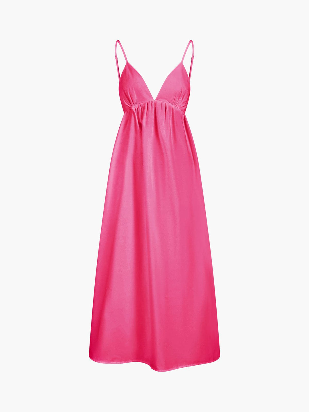 Women's Backless Maxi Dress - Lightweight Summer A-Line Sundress for Effortless Elegance 8