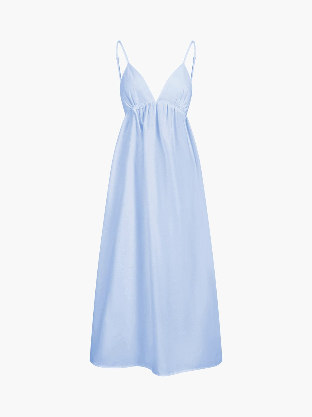 Women's Backless Maxi Dress - Lightweight Summer A-Line Sundress for Effortless Elegance 9