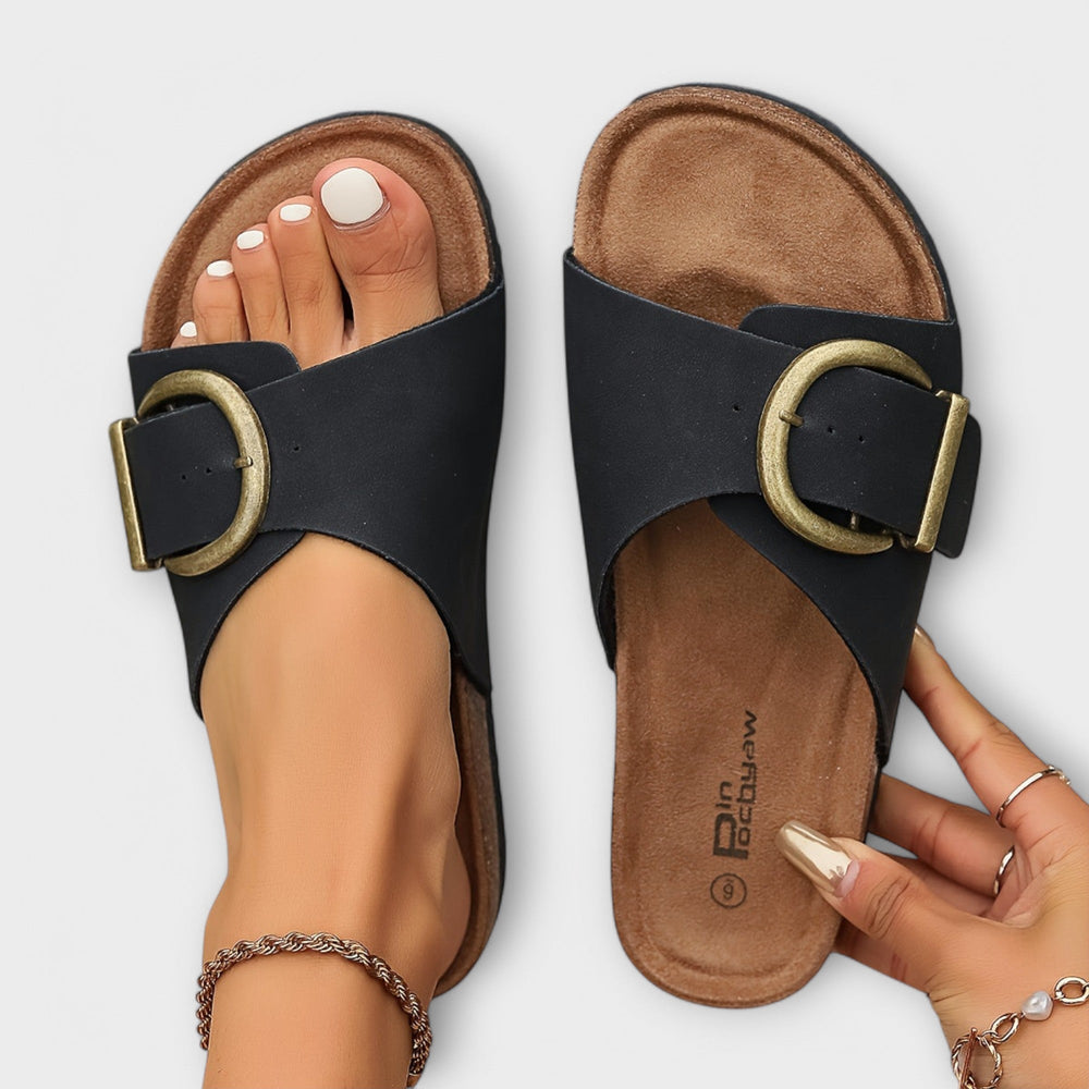 Women's Comfort Sandals - Stylish Ergonomic Summer Footwear with Adjustable Fit and Non-Slip Sole 1