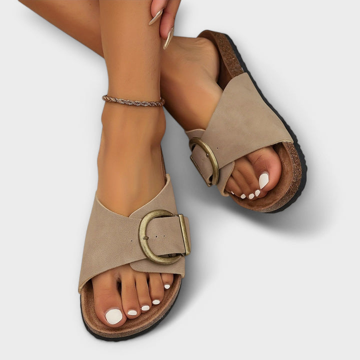 Women's Comfort Sandals - Stylish Ergonomic Summer Footwear with Adjustable Fit and Non-Slip Sole 2