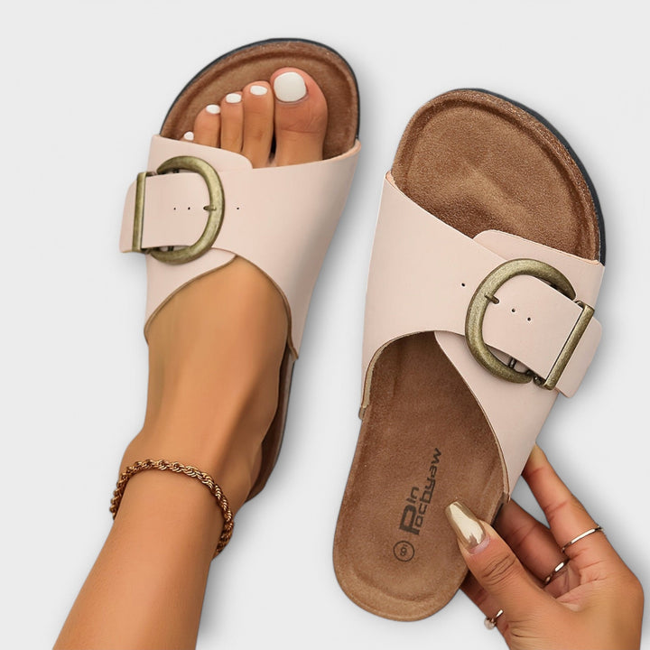 Women's Comfort Sandals - Stylish Ergonomic Summer Footwear with Adjustable Fit and Non-Slip Sole 5
