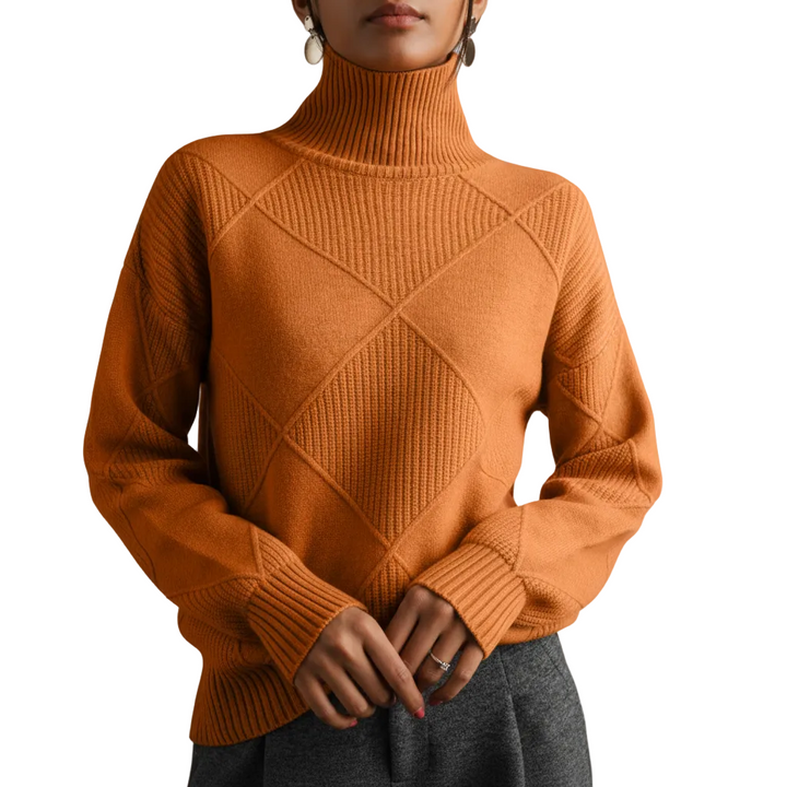 Women's Floral Knit Sweater - Classic Fit Lightweight Pullover for Casual Style 6