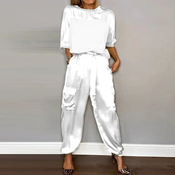 Women's Loungewear Set - Chic Relaxed Lounge Wear for Effortless Style & Comfort 4