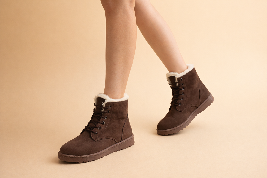 Women's Orthopedic Boots with Arch Support - Comfortable Warm Cosy Winter Footwear 3