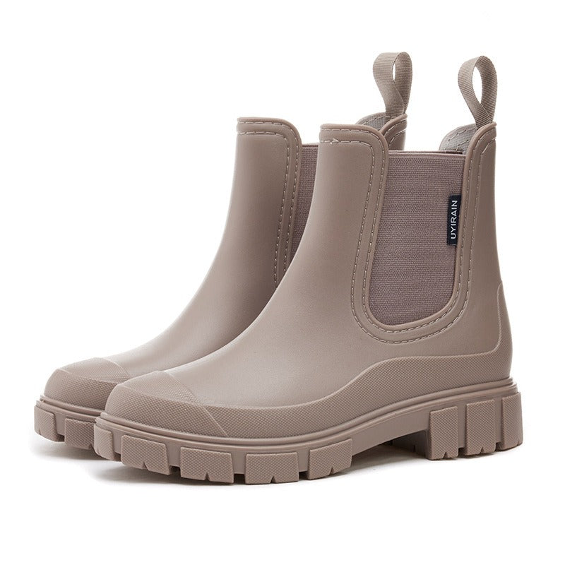 Women's Orthopedic Chelsea Boots with Arch Support - Comfortable Low Heel Ankle Boots 1