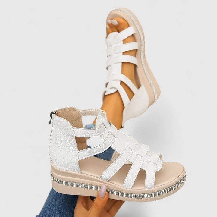 Women's Orthopedic Platform Sandals with Arch Support for Summer Comfort - Stylish Wedge Design 8