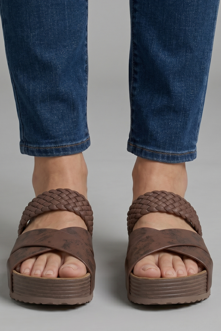 Women's Orthopedic Sandals with Arch Support Platform Slide for Spring 0
