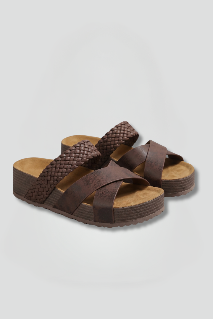 Women's Orthopedic Sandals with Arch Support Platform Slide for Spring 1