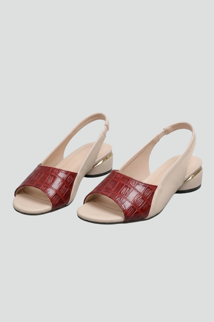Women's Orthopedic Sandals with Arch Support, Adjustable Buckle & Block Heel for Comfort and Style 1