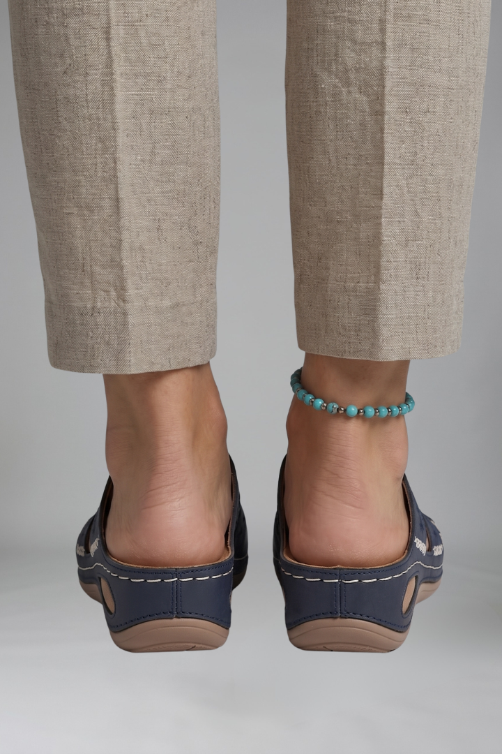 Women's Orthopedic Sandals with Arch Support and Breathable Cutout Straps for All-Day Comfort 5