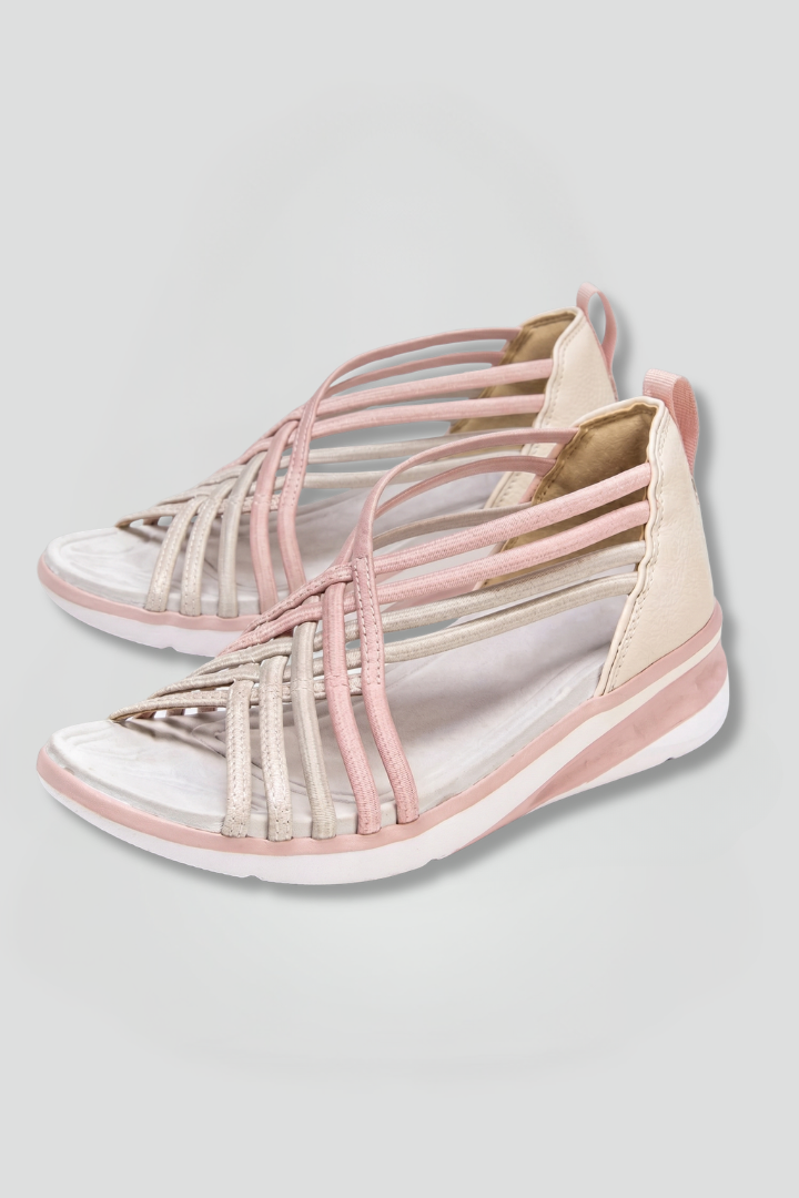 Women's Orthopedic Sandals with Arch Support and Crisscross Straps for Summer Comfort 1