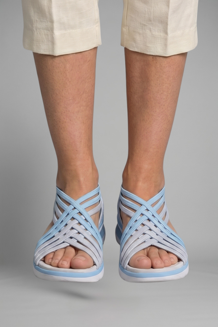 Women's Orthopedic Sandals with Arch Support and Crisscross Straps for Summer Comfort 7