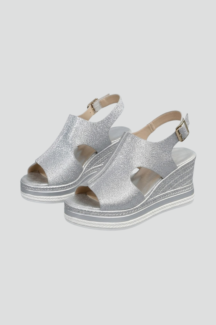 Women's Orthopedic Sandals with Arch Support and Cushioned Footbed, Stylish Wedge Design for All-Day Comfort 1