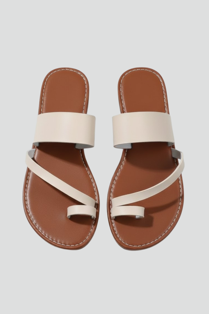 Women's Orthopedic Slip-On Sandals with Arch Support & Adjustable Buckle Strap for Comfort and Style 1