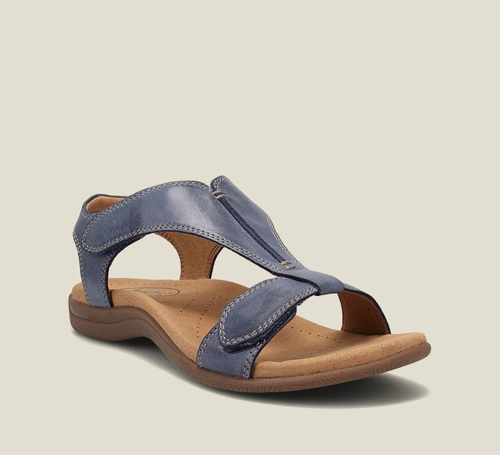Women's Orthopedic Vegan Leather Sandals - Comfortable Summer Footwear for All-Day Style and Support 5
