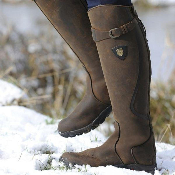 Women's Orthopedic Waterproof Riding Boots with Arch Support for Winter 1