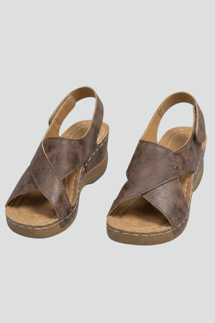Women's Orthopedic Wedge Sandals with Arch Support and Cushioned Insole 1