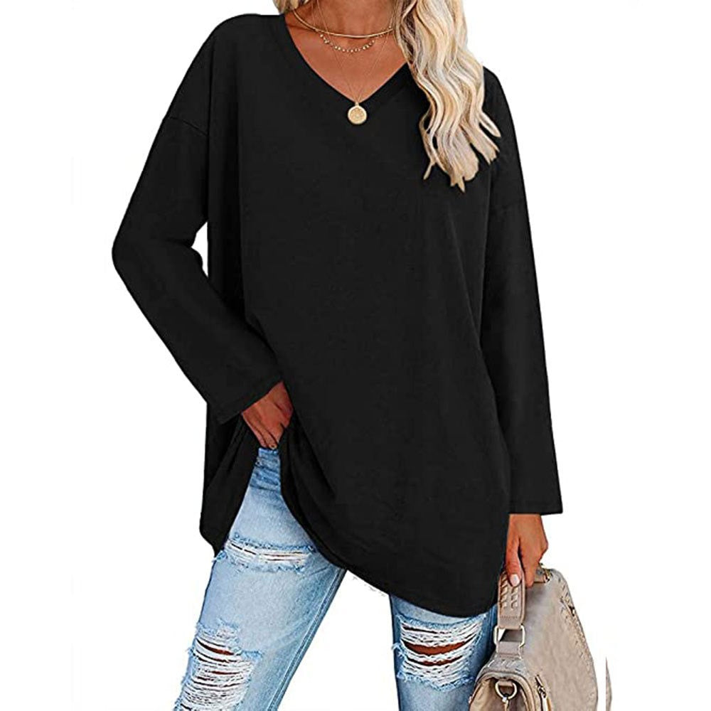 Women's Oversized Sweater - Casual Loose Fit for Everyday Comfort and Style 1