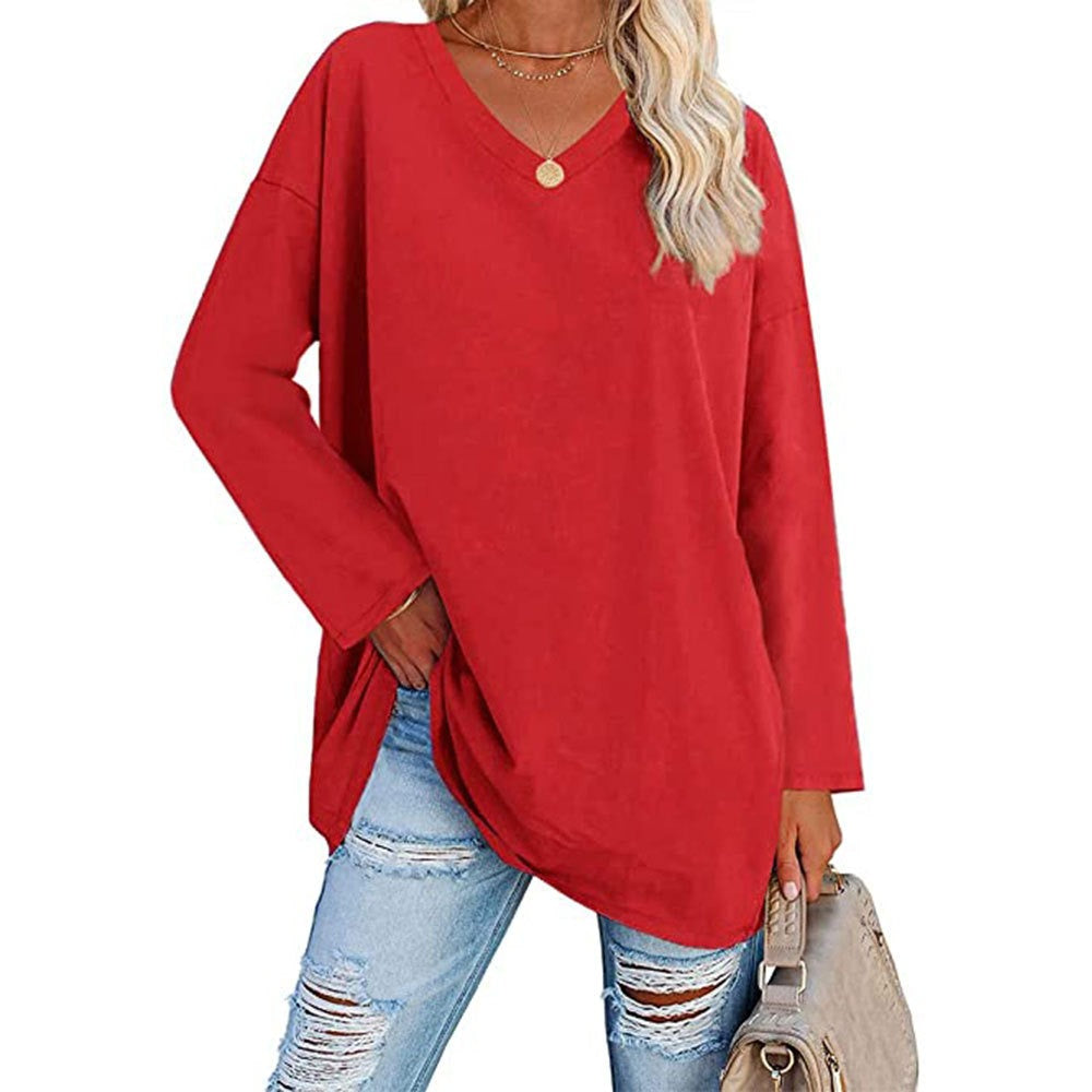 Women's Oversized Sweater - Casual Loose Fit for Everyday Comfort and Style 8