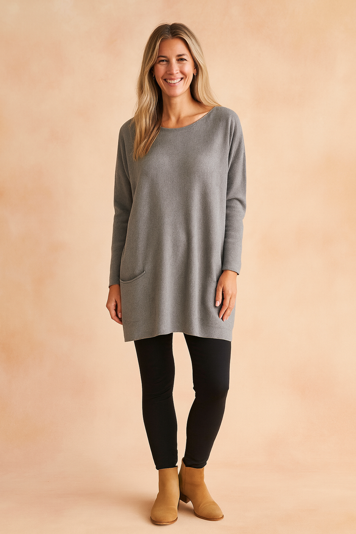 Women's Oversized Sweater with Pockets - Casual Everyday Style for Effortless Comfort 5