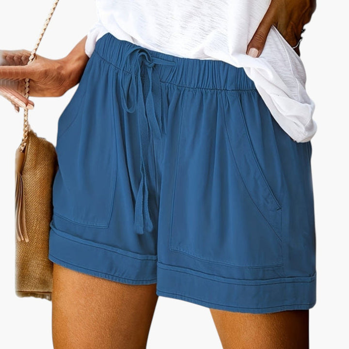 Women's Relaxed Fit Drawstring Waist Shorts for Comfortable Summer Style 3